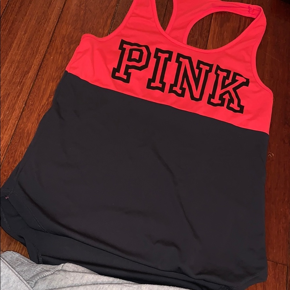 Gym tank top from pink